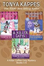 A Killer Coffee Mystery Series Books 4-6 