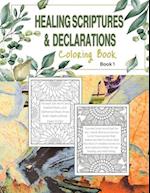Healing Scriptures & Declarations Coloring Book 