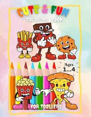 cute & fun coloring book: for toddler ages 1_4.