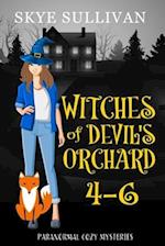 Witches of Devil's Orchard Paranormal Cozy Mysteries (Books 4-6) 