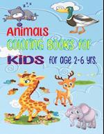 Animals Coloring book: for kids ages 2-6 : Cute cartoon animal Coloring book 