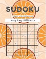 Sudoku A Game for Mathematicians Very Easy Difficulty 