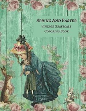 Vintage Spring and Easter Coloring