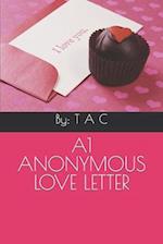 A1 ANONYMOUS LOVE LETTER 