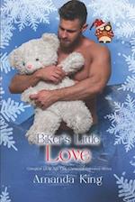 Biker's Little Love: Complete DDlg Age Play Christmas Romance Series 