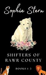 Shifters of Rawr County: Books 1-3: A fake-relationship shapeshifter collection 