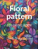 Floral Pattern Adult coloring Book