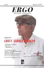 Revista literaria ERGO #07 Luis F. Cañola Camacho