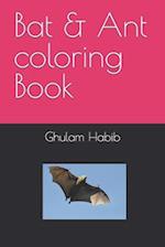Bat & Ant coloring Book 
