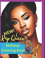 Rap Queen Makeup Coloring Book 