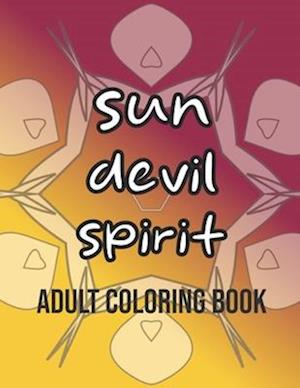 Sun Devil Spirit Adult Coloring Book