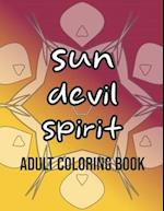 Sun Devil Spirit Adult Coloring Book