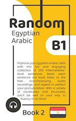 Random Egyptian Arabic B1 (Book 2) 