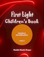 First Light Children's Book: Numbers Identification Part 3 