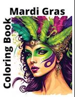 Mardi Gras Coloring Book 