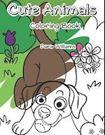 Cute Dogs: Coloring Book 