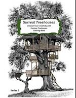 Surreal Treehouses: Fantasy Coloring Book - Series 2 