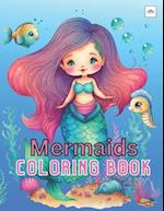 Mermaid Coloring Book 