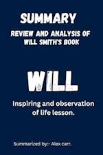 Will : Inspiring and observation of life lessons. 