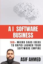 AI SOFTWARE BUSINESS: 100+ Micro SaaS Ideas To Rapid Launch Your Software Empire 