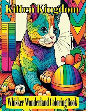 Kitten Kingdom: Whisker Wonderland Coloring Book: Explore The Kitten World Through Color