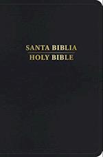 Rvr 1960/KJV Biblia Bilingüe Tamaño Personal, Negro Imitación Piel Con Índice (2024 Ed.)