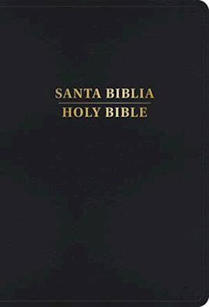 Rvr 1960/KJV Biblia Bilingüe Letra Grande, Negro Imitación Piel, Con Índice (2024 Ed.)