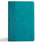 CSB Thinline Bible, Teal Leathertouch