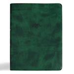 CSB Men of Character Bible, Revised and Updated, Forest Leathertouch