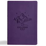 KJV Explorer Bible for Kids, Purple Leathertouch