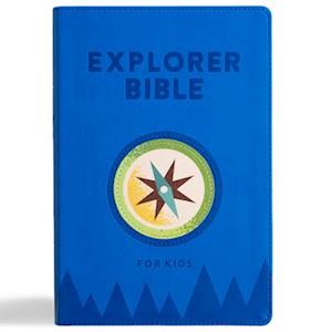 KJV Explorer Bible for Kids, Royal Blue Leathertouch, Indexed