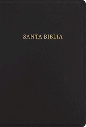 Rvr 1960 Biblia Letra Súper Gigante, Negro, Imitación Piel Con Índice (2023 Ed.)