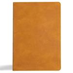 CSB Super Giant Print Reference Bible, Digital Study Edition, Camel Suedesoft Leathertouch