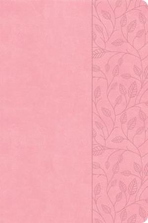 CSB Large Print Thinline Bible, Value Edition, Soft Pink Leathertouch