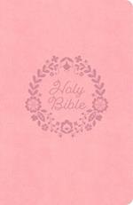 KJV Thinline Bible, Value Edition, Soft Pink Leathertouch