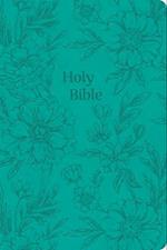 NASB Large Print Thinline Bible, Value Edition, Teal Leathertouch