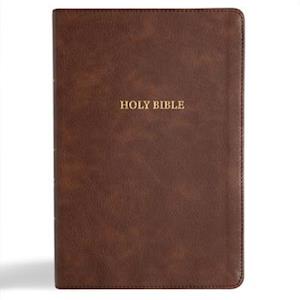 CSB Grace Bible, Brown Leathertouch