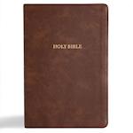 CSB Grace Bible, Brown Leathertouch