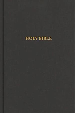 CSB Grace Bible, Charcoal Cloth Over Board