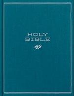 CSB Illustrator's Notetaking Bible, Large Print Edition, Deep Caribbean Blue Cloth Over Board