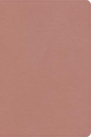 CSB Study Bible, Personal Size Edition, Rose Gold Leathertouch