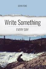 Write Something Every Day