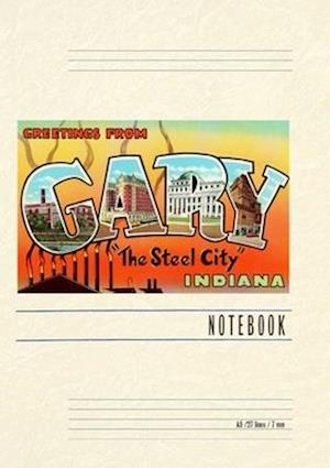 Vintage Lined Notebook Greetings from Gary