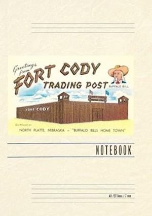 Vintage Lined Notebook Greetings from Fort Cody