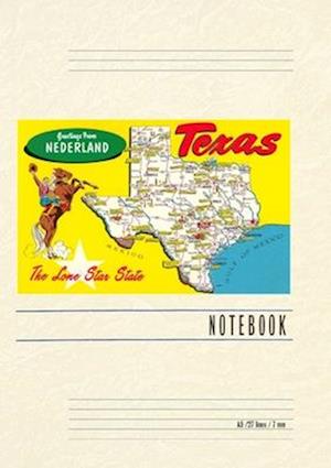 Vintage Lined Notebook Greetings from Nederland