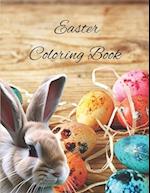 Easter Coloring Book: For kids age 2-6,simple and very nice coloring pages 