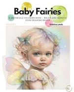Baby Fairies: A Greyscale Coloring Book - Relax and Improve your Drawing Skills. ": Volume 1 
