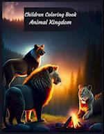Animal Kingdom Children's Coloring Book: Children's Coloring Book 