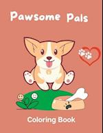 Pawsome Pals: Coloring Book 