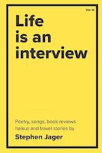 Life is an Interview: The poetry of Stephen Jager 